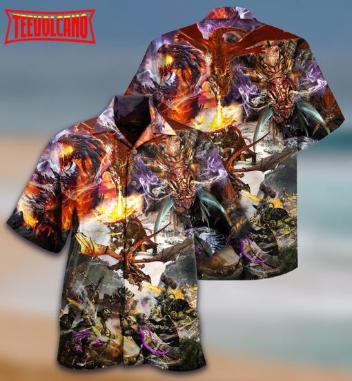 Dragon Love Life Combat Amazing Hawaiian Shirt