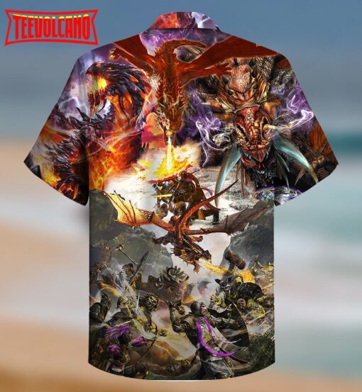 Dragon Love Life Combat Amazing Hawaiian Shirt