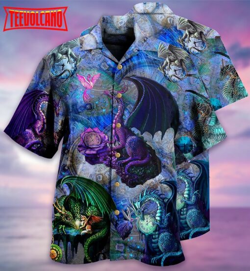 Dragon Love Life Love Timepiece Hawaiian Shirt