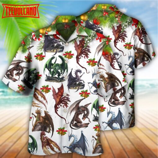 Dragon Merry Christmas Amazing Hawaiian Shirt