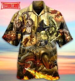 Dragon Metal Love Life Amazing Hawaiian Shirt