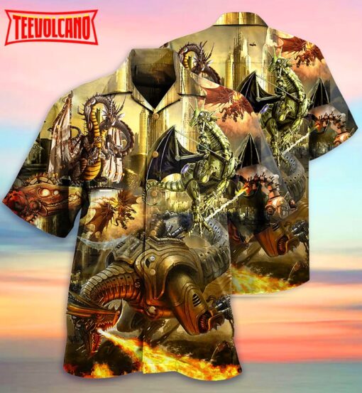 Dragon Metal Love Life Amazing Hawaiian Shirt