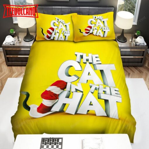 Dr.Seuss The Cat In The Hat Bed Sheets Duvet Cover Bedding Sets