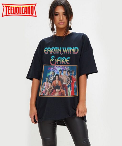 Earth Wind and Fire Vintage 80s Vintage Homage Shirt