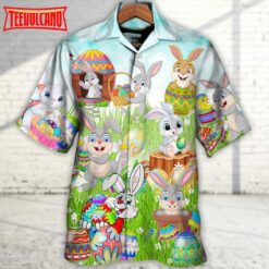 Easter Im So Egg Funny Rabbit Hawaiian Shirt