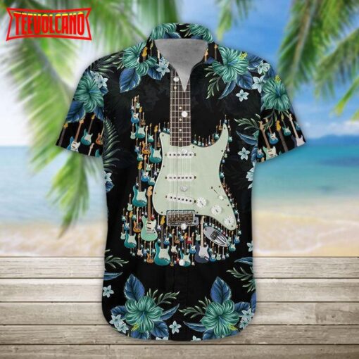 Electric Guitar Unisex Hawaiian Shirt