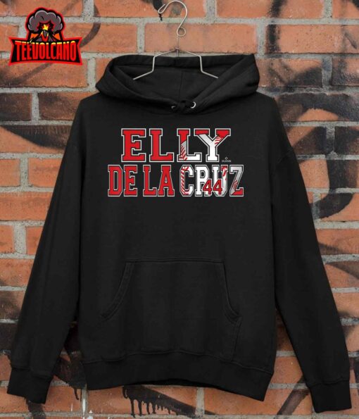 Elly De La Cruz Cincinnati Baseball MLBPA T-Shirt