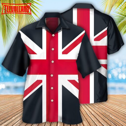 England Flag Basic Style Hawaiian Shirt