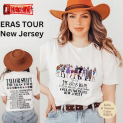 ERAS TOUR NEW JERSEY Double Side Shirt, Taylor Swift Eras Tour Shirt