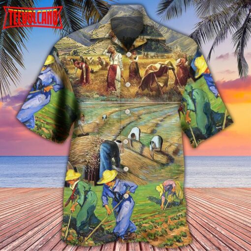 Farm Art Village Moutain Hawaiian Shirt