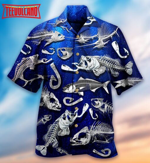 Fishing Sawbones Cool Hawaiian Shirt