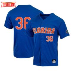 Florida Gators Wyatt Langford Royal College Baseball Jersey