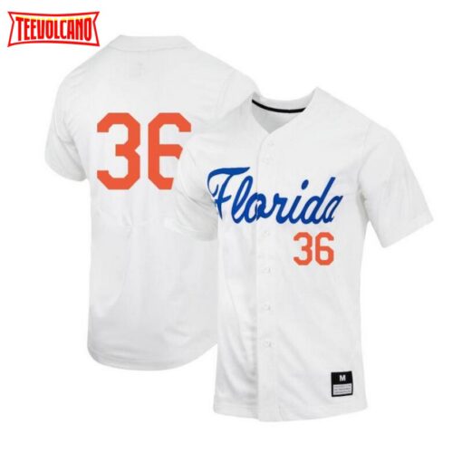 Florida Gators Wyatt Langford White College Baseball Jersey