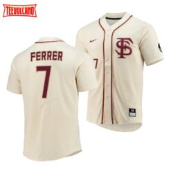 Florida State Seminoles Jaime Ferrer Elite College Baseball Jersey