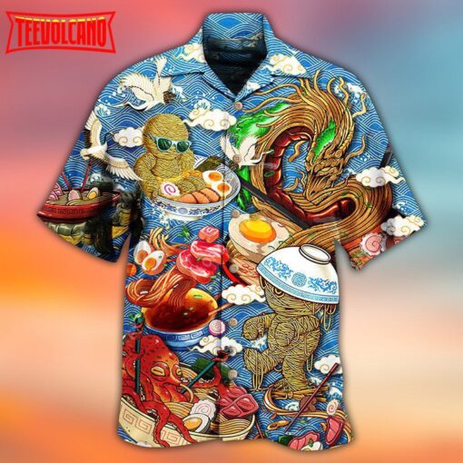 Food Ramen Fixes Everything Hawaiian Shirt