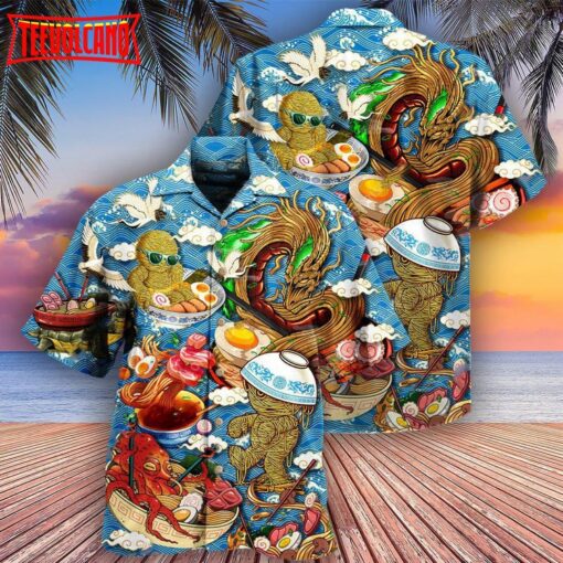 Food Ramen Fixes Everything Hawaiian Shirt