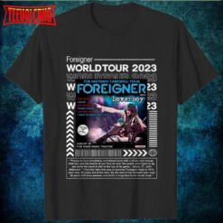 Foreigner The Histroric Farewell Tour 2023 Shirt