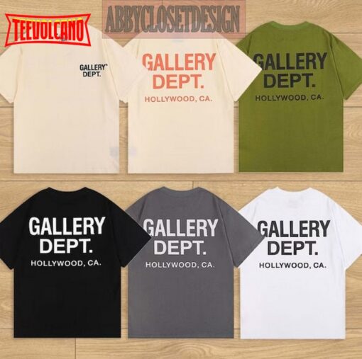 Gallery Dept Shirt – Gallery Dept Front And Back T-Shirt