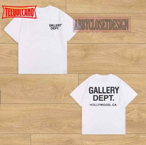 Gallery Dept Shirt – Gallery Dept Front And Back T-Shirt