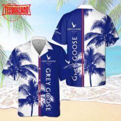 Grey Goose Vodka Palm Hawaiian Shirt