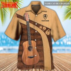 Guitar Old Guitarist Hawaiian Shirt