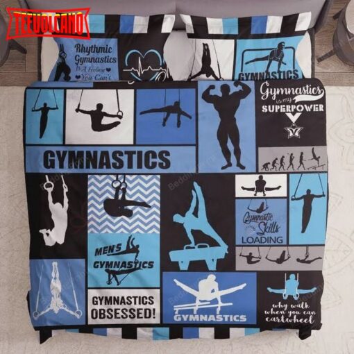 Gymnastics Is My Super Power Bed Sheets Duvet Cover Bedding Sets