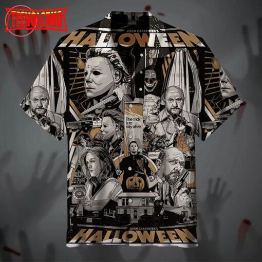 Halloween Classic Horror Movie Hawaiian Shirts