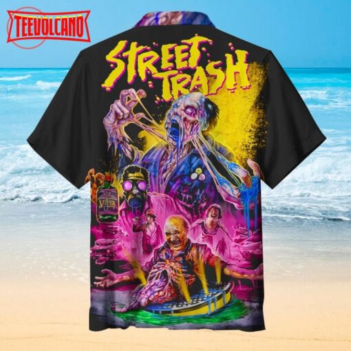 Halloween Horror Street Trash Hawaiian Shirt