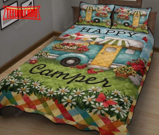 Happy Camper Bed Sheets Duvet Cover Bedding Sets