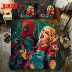 Harley Deadpool Duvet Cover Bedding Sets