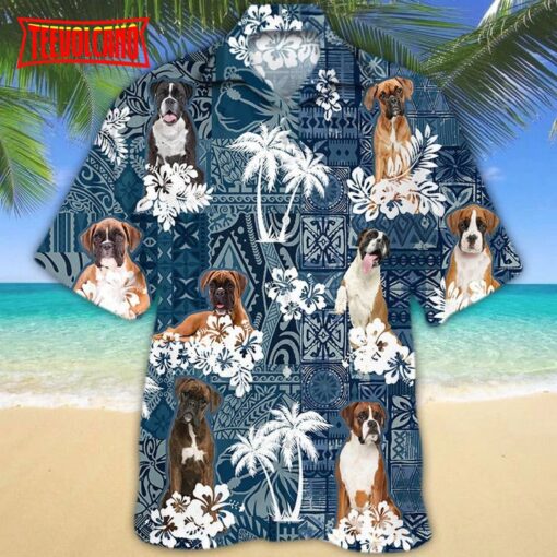 Hawaiian Shirts For Dog Lovers Aloha Summer Beach Shirt