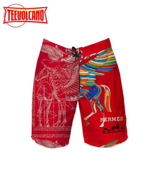 Hermes Paris 2022 Combo Hawaii Shirt Shorts