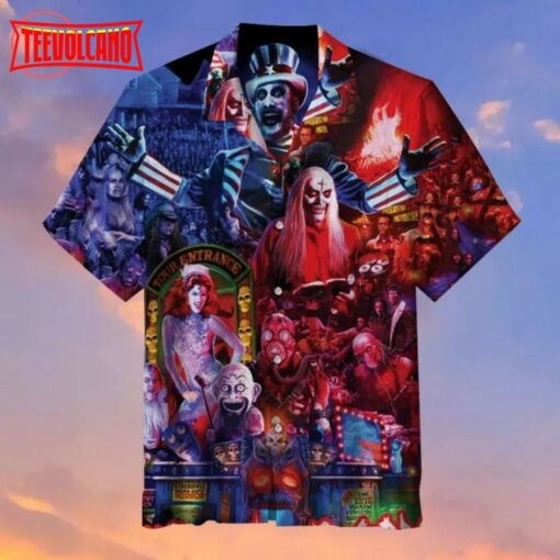 Horror Halloween Hawaiian Shirt