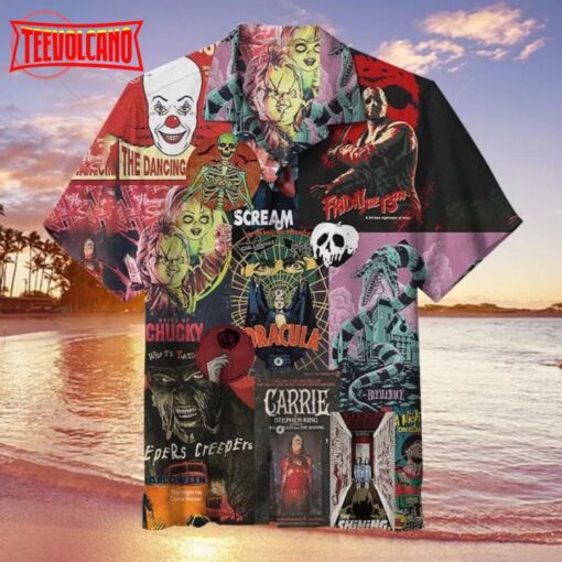 Horror Movies Halloween Hawaiian Shirt