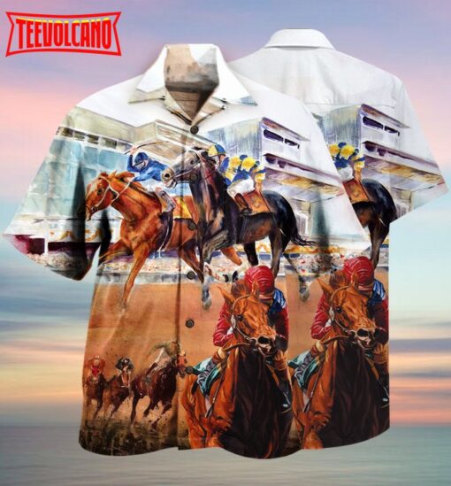 Horse Racing Amazing Hawaiian Shirt