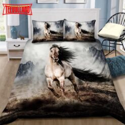 Horse Running Bed Sheets Spread Duvet Cover Bedding Sets