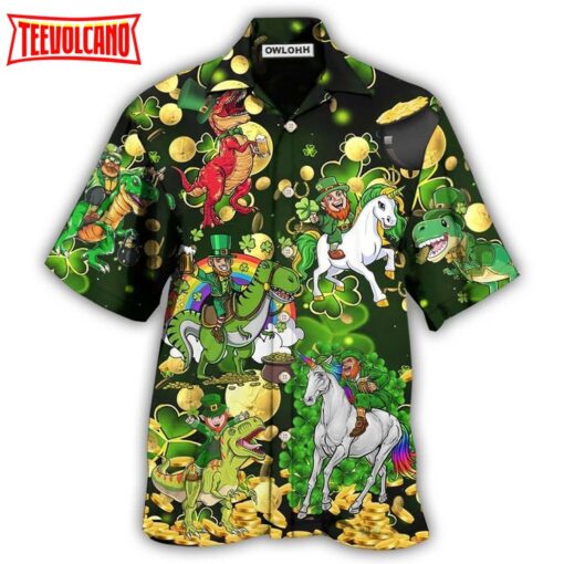 Horse Saint Patrick Beer Brothers Hawaiian Shirt