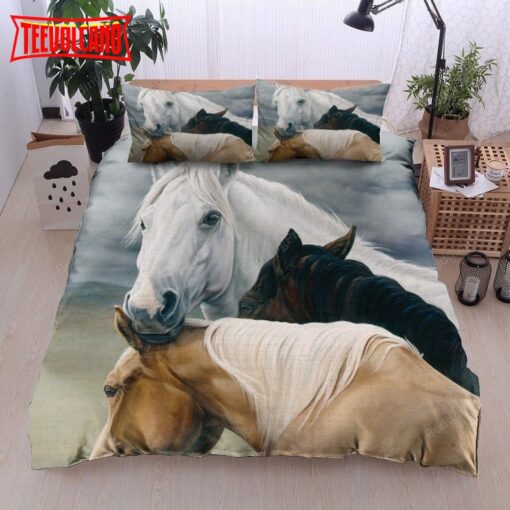 Horses Bed Sheets Duvet Cover Bedding Sets