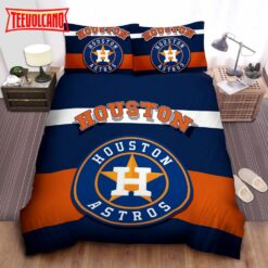 Houston Astros Duvet Cover Bedding Sets