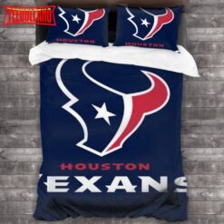 Houston Texans Logo Bedding Set Duvet Cover