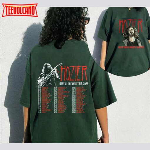 Hozier 2023 Lyrics Art Album Double Side Shirt