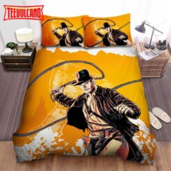 Indiana Jones And The Last Crusade Orange Cowboy Duvet Cover Bedding Sets