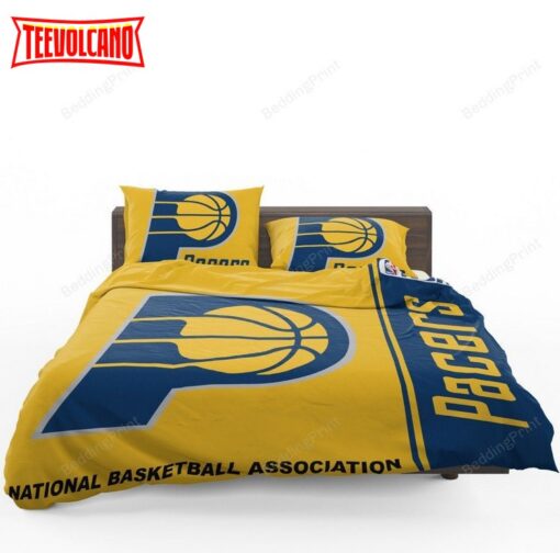 Indiana Pacers Nba Basketball Duvet Cover Bedding Sets