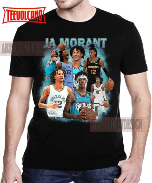 Ja Morant Classic Retro Shirt – Ja Morant Basketball 90s Vintage T-Shirt