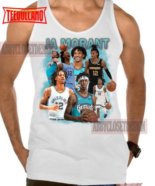 Ja Morant Classic Retro Shirt – Ja Morant Basketball 90s Vintage T-Shirt