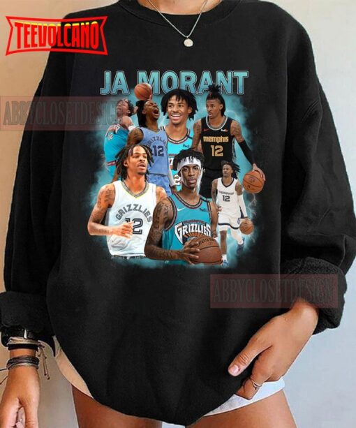 Ja Morant Classic Retro Shirt – Ja Morant Basketball 90s Vintage T-Shirt