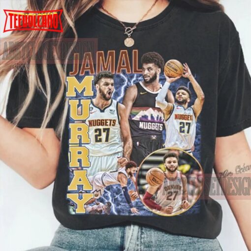 Jamal Murray NBA Classic Retro Basketball 90s Vintage T-Shirt