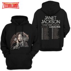 Janet Jackson Together Again Tour 2023 Trending Double Side Shirt