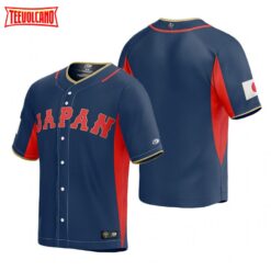 Japan Navy 2023 World Baseball Classic Jersey