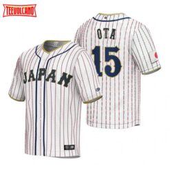 Japan Taisei Ota White 2023 World Baseball Classic Jersey